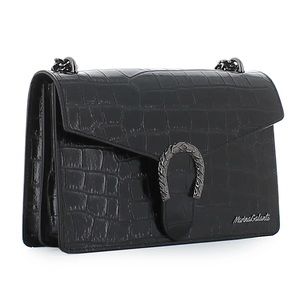 Brand 🆕 Marina Galanti Italy Reptile Embossed Leather
Crossbody Shoulder bag